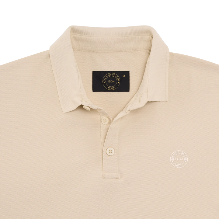 ECM Smart Fit Polo Shirt Beige