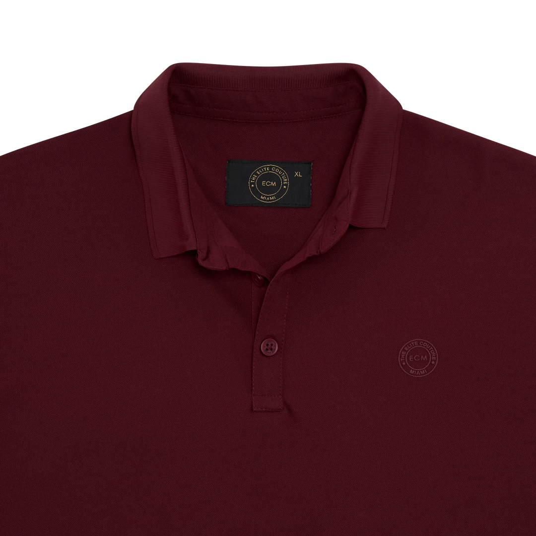 ECM Smart Fit Polo Shirt French Red