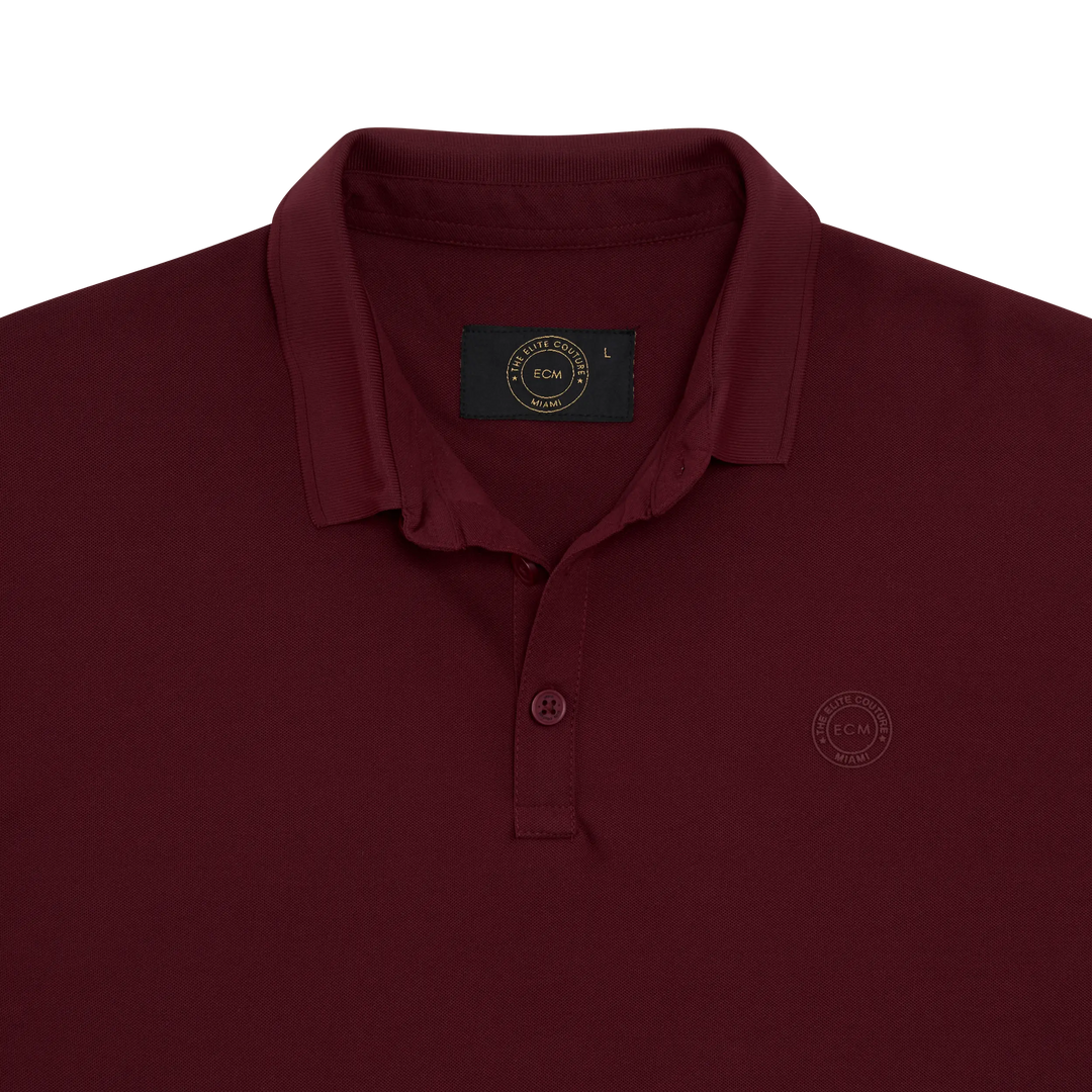 ECM Smart Fit Polo Shirt French Red